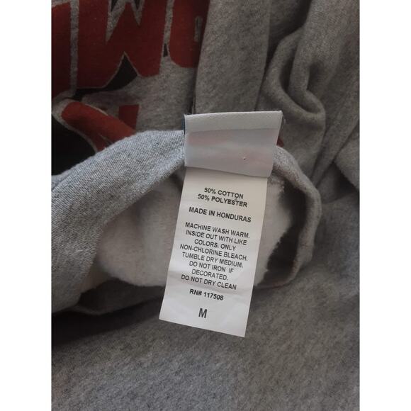 Junk Food Tees Miller High Life Racing Sweatshirt Gray M - Picture 5 of 5